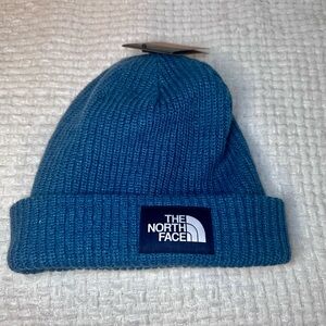 The North Face Blue Knit Beanie